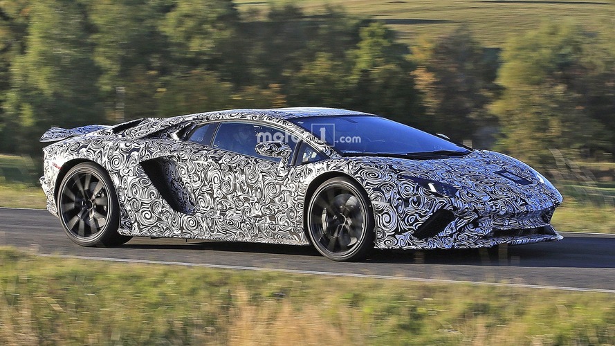 2018 Lamborghini Aventador makyaj