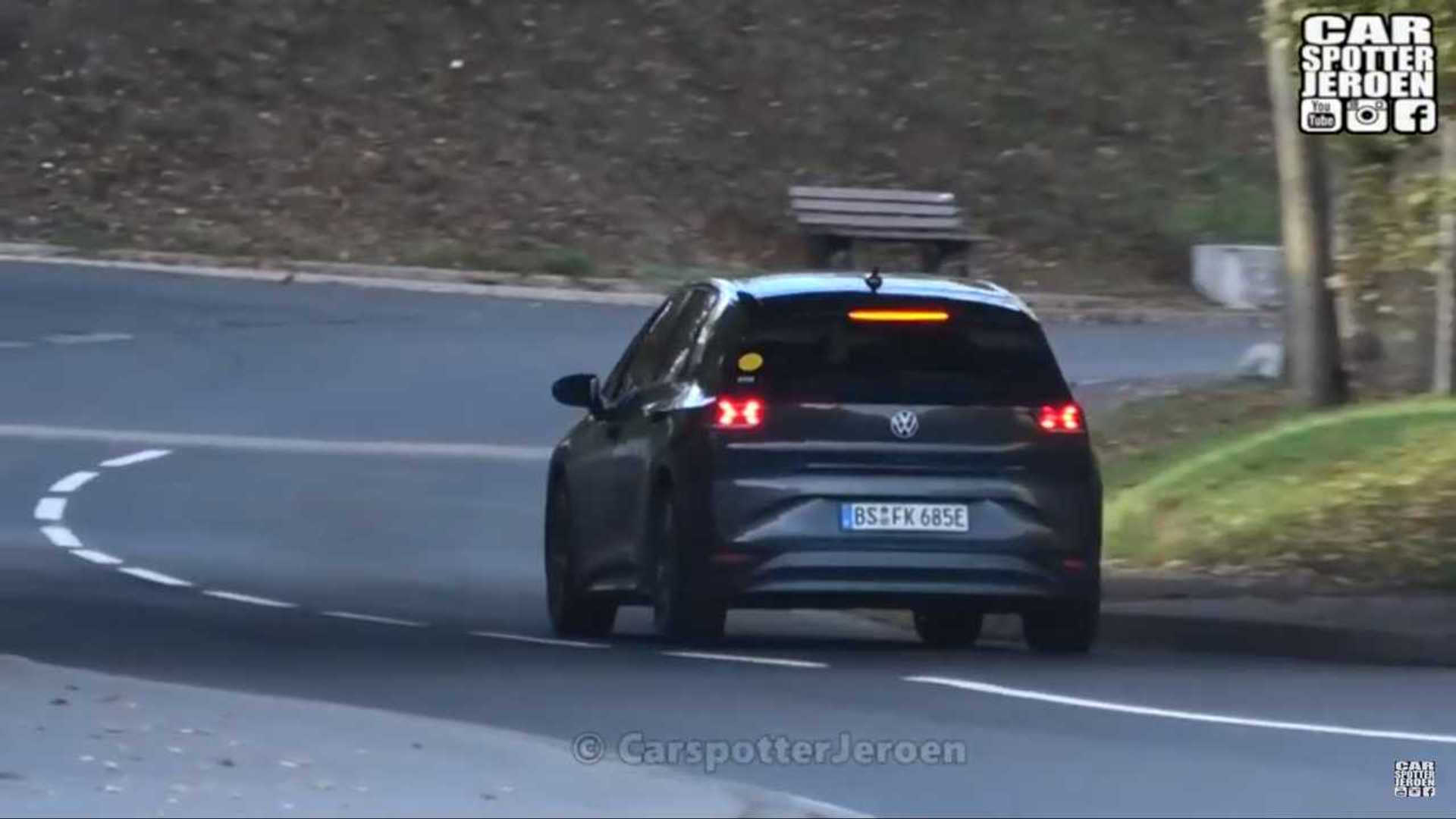This VW ID.3 Decided To Go For A Ride At Nürburgring Nordschleife