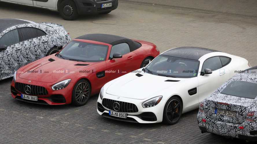 Photos espion - La Mercedes AMG GT à moteur six-cylindres débusquée