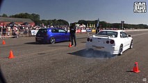 VW Golf R drag yarışı