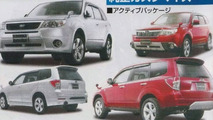 Subaru 2009 Forester magazine scans