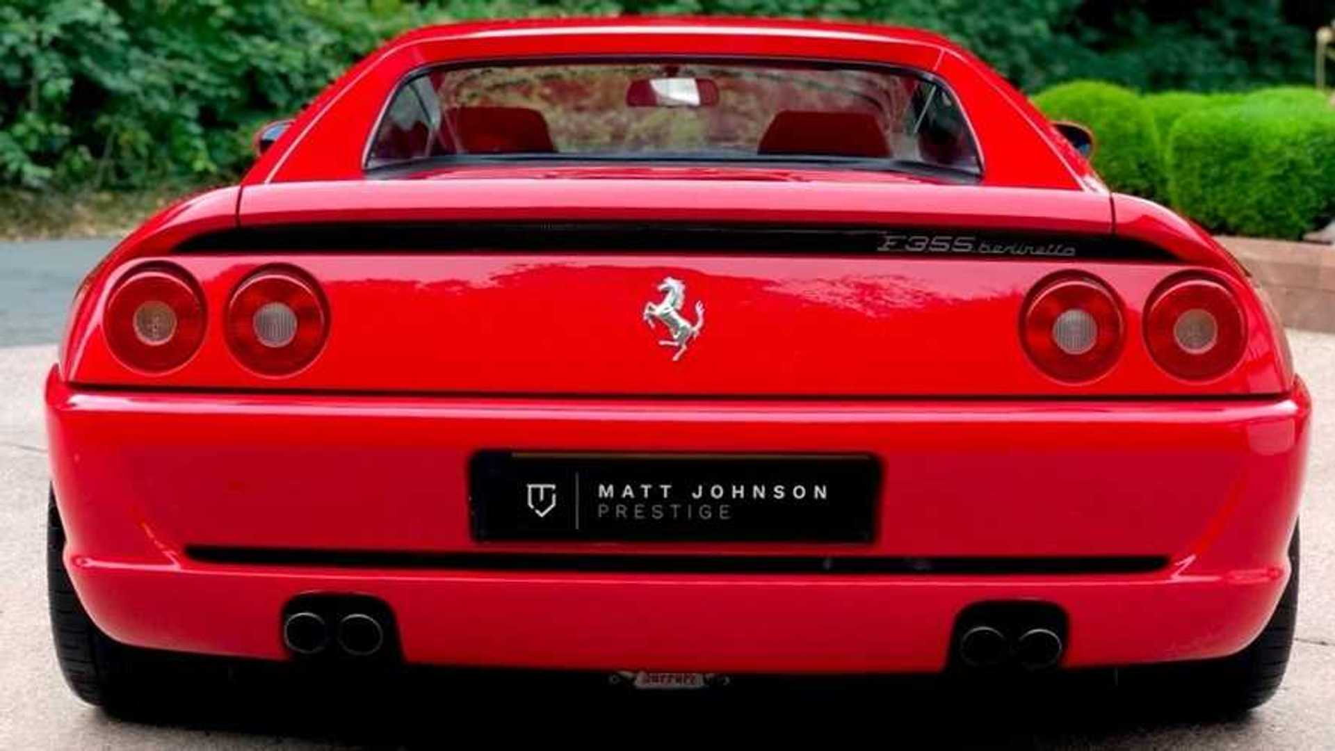 Martin Brundle'ın Ferrari F355'i