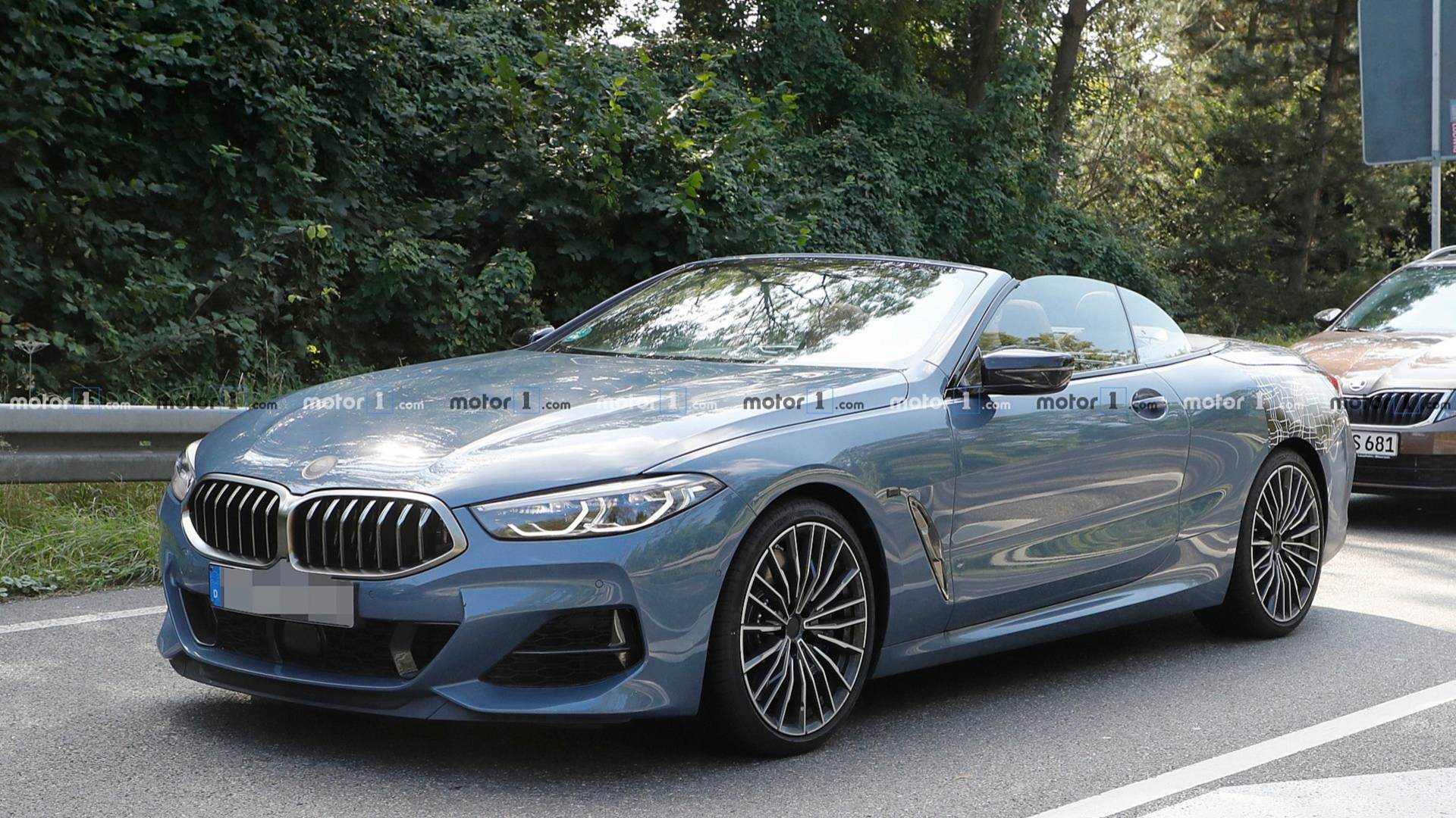 Bmw 8 Series Convertible Nearly Naked In New Spy Photos