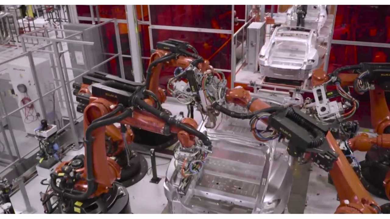Tesla Fremont assembly of Model 3 made easier/faster <em>(and for less)</em> with more roof access for automation?