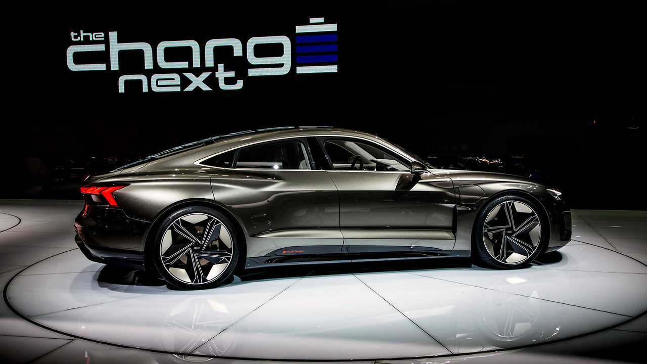 The sporty e-tron GT goes into production late next year.