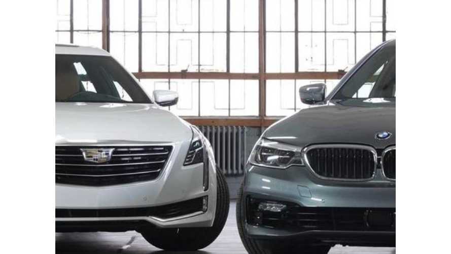BMW 530e Versus Cadillac CT6 - Plug-In Hybrid Comparo