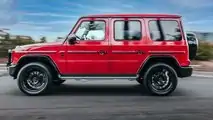 Mercedes-Benz G-Klasse Ausgabe 550 Rote Seite