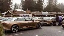 Foto - Lucid Air, la prima prova su strada