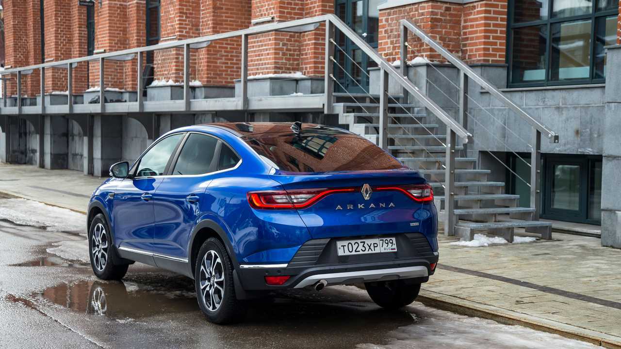 Renault Connect на кросс-купе Arkana
