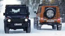 Mercedes-Benz G-Klasse 4x4 Quadrat (2022) fast ungetarnt