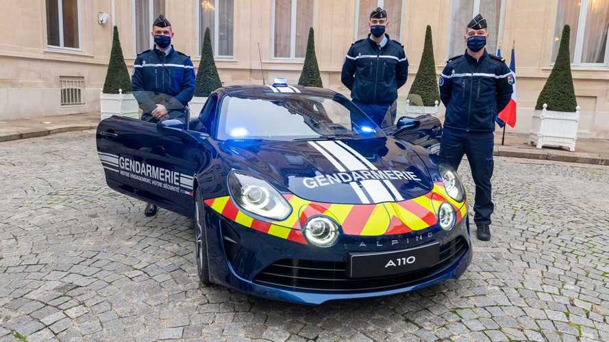 L'Alpine A110 è la nuova auto della polizia francese