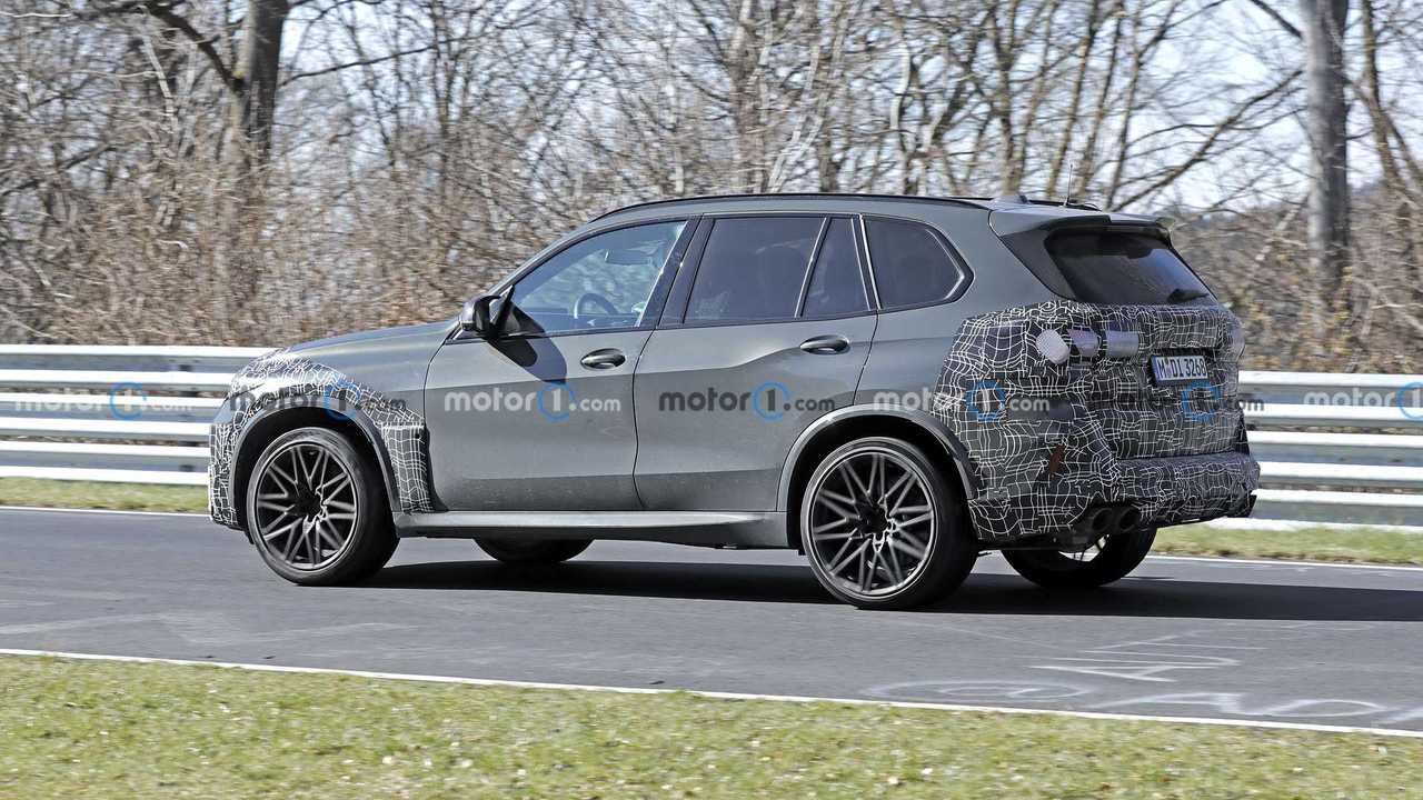 2023 BMW X5 M Drops Camo For Nurburgring Testing In New Spy Photos