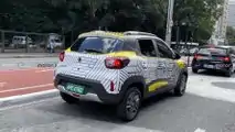 Flagra do Renault Kwid E-Tech no Brasil