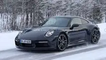 Porsche 911 Sport Classic Spy Shots Front