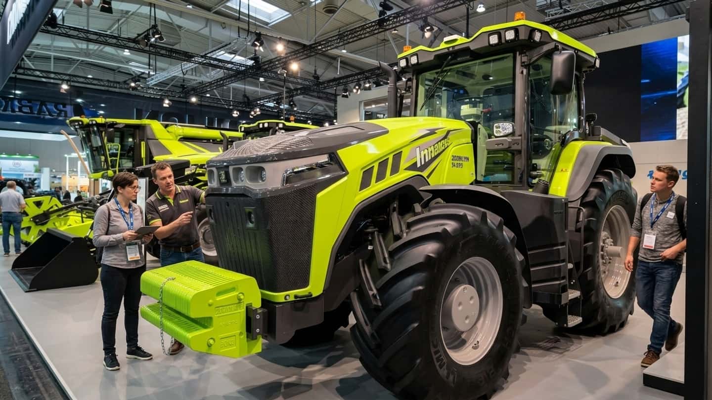 Zoomlion DV3504 ibrido da 350 CV ad AGRO SHOW 2026