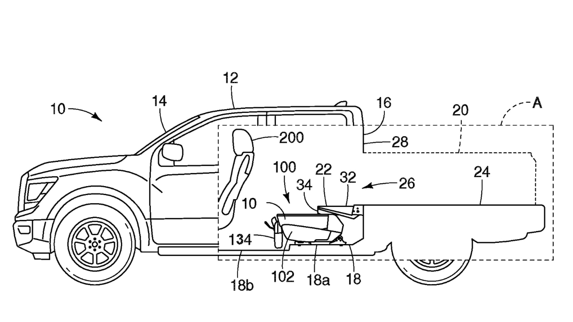 Nissan Frontier 可能會搭載「中央門」設計，專利曝光