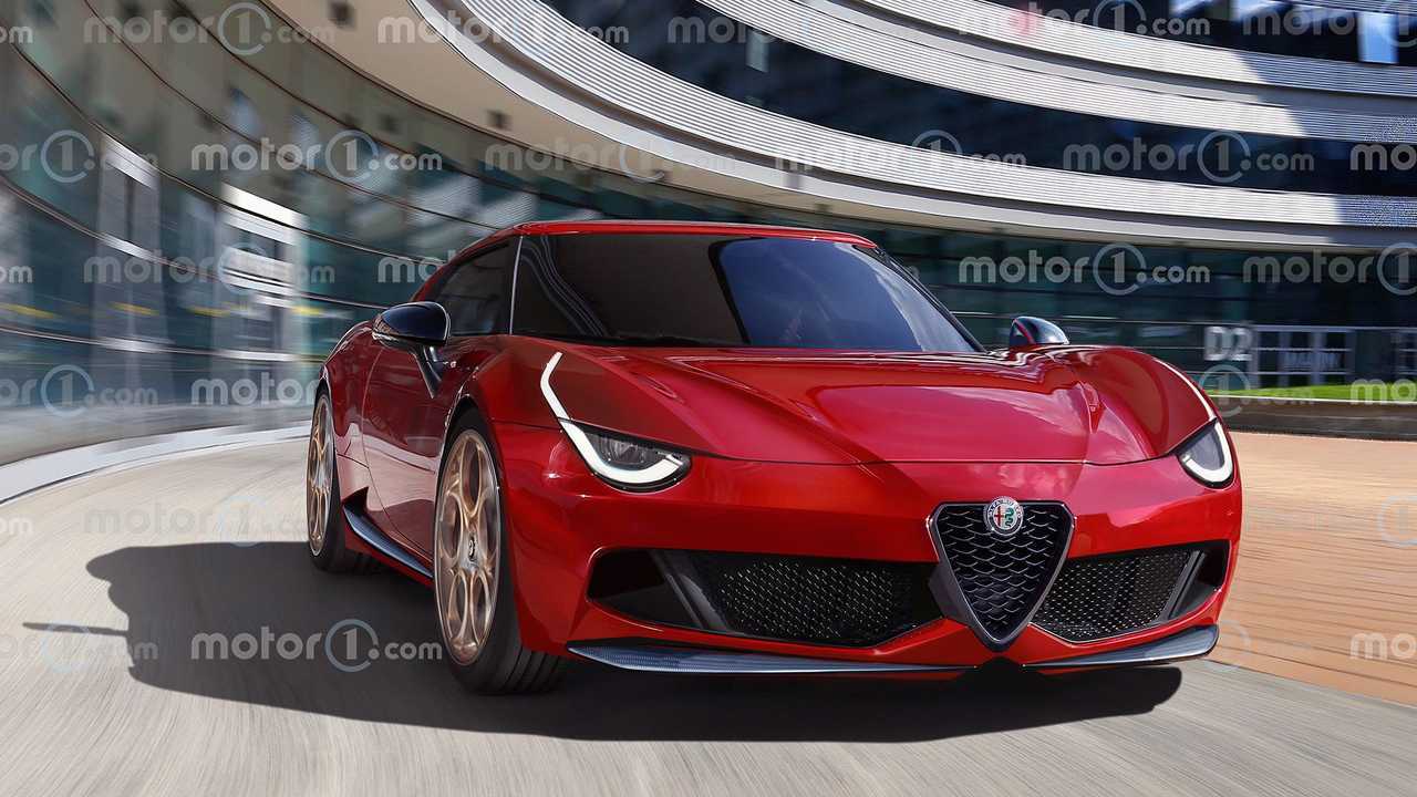 Nuova Alfa Romeo Tipo 33, il teaser di Motor1.com