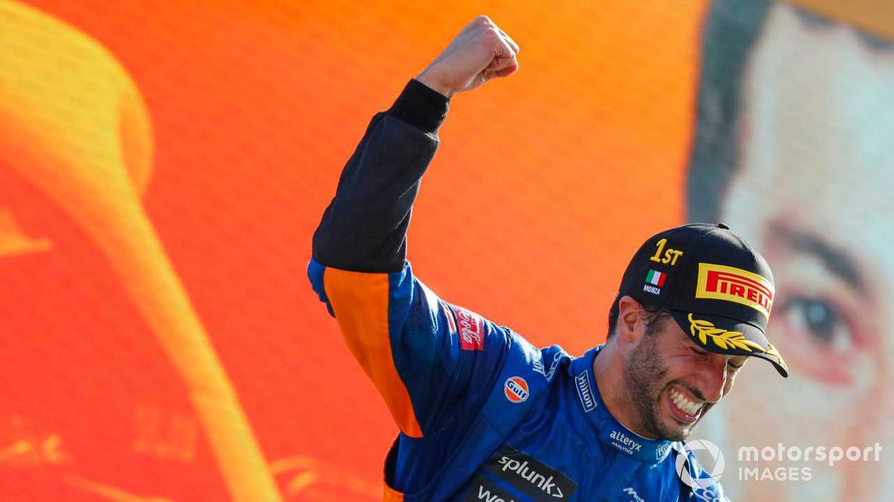Daniel Ricciardo at Italian GP 2021