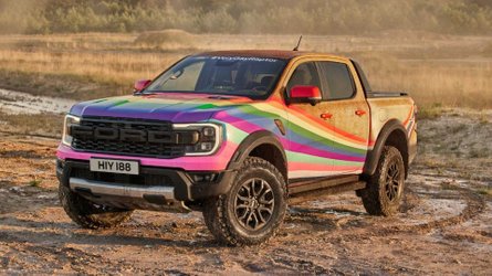 Neuer Ford Very Gay Raptor feiert farbenfrohes Debüt in Goodwood