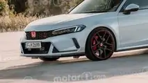 Honda Civic Type R (2022) als inoffizielles Rendering