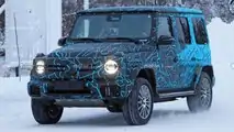 Mercedes-Benz EQG Spy Photos