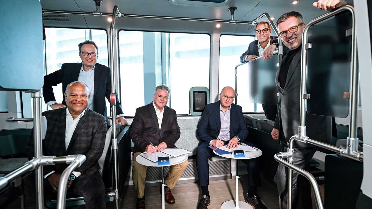 ZF, le nuove navette a guida autonoma di Livello 4 al CES 2023
