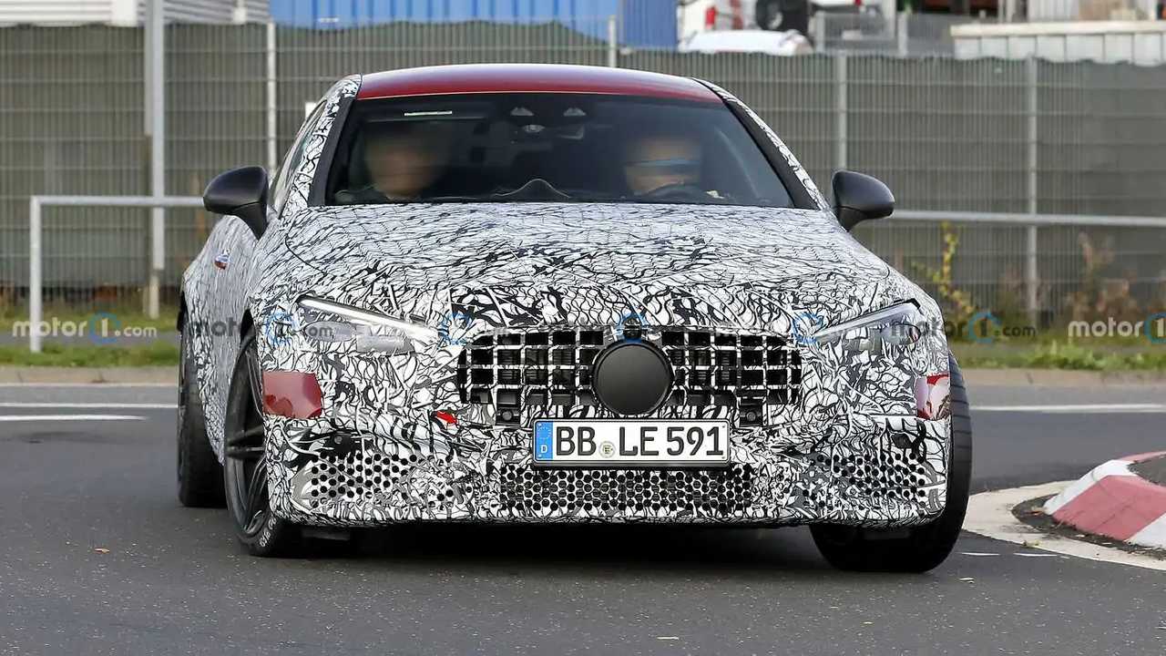 Mercedes-AMG CLE 63, il video spia