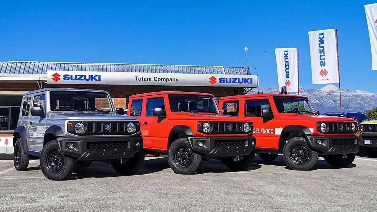 Suzuki Jimny Pro, sei esemplari per i Vigili del Fuoco