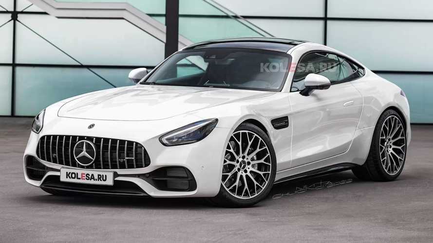 2023 Mercedes-AMG GT Coupe'nin render'larını inceliyoruz