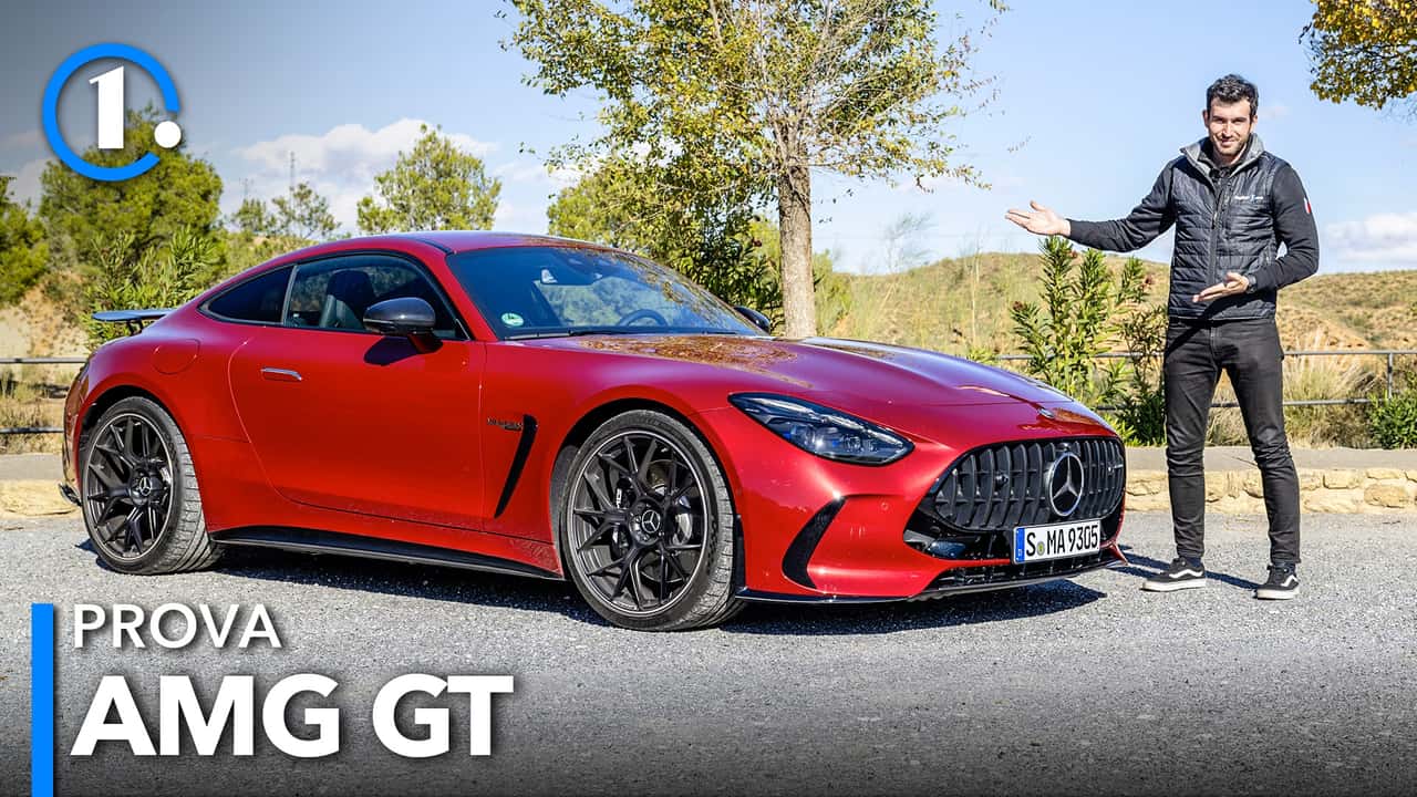 Mercedes AMG GT prova