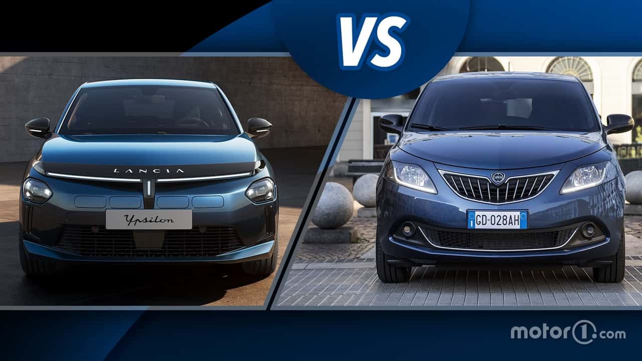Comparativa Lancia Ypsilon nuevo viejo