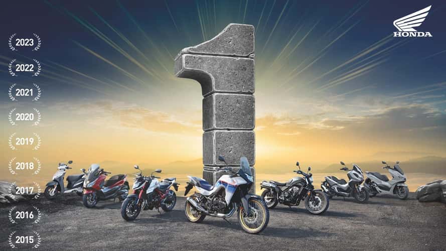 Honda, motosiklet satışlarında rekor kırarak global satışlarda 1. oldu