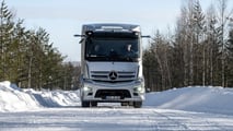 eActros in winter