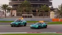 Coche médico de F1 Aston Martin DBX707 y coche de seguridad Vantage F1