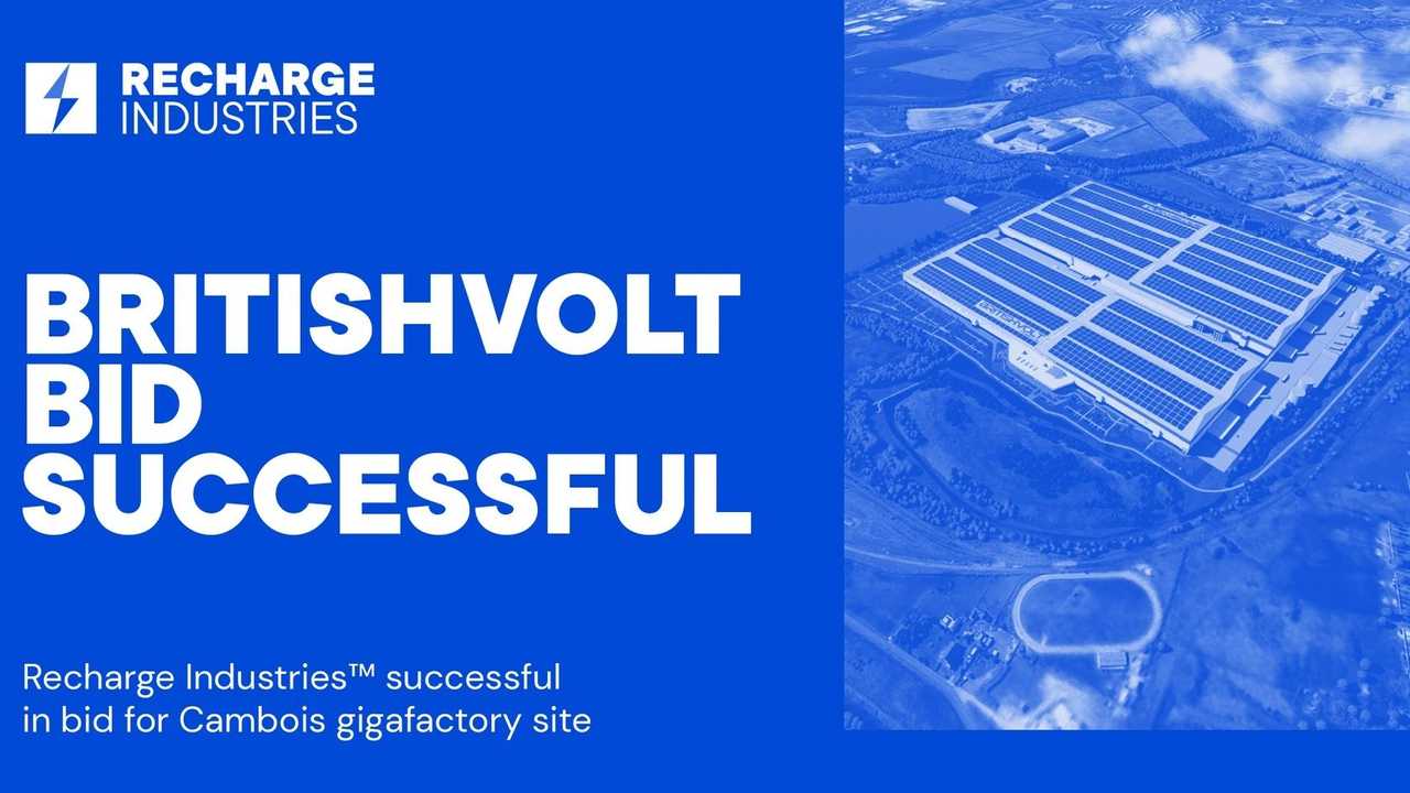 Render della Gigafactory Britishvolt