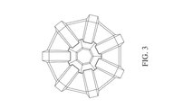 Tesla Cybertruck wheel cover patent