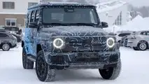 Mercedes-Benz EQG Front View Spy Photo