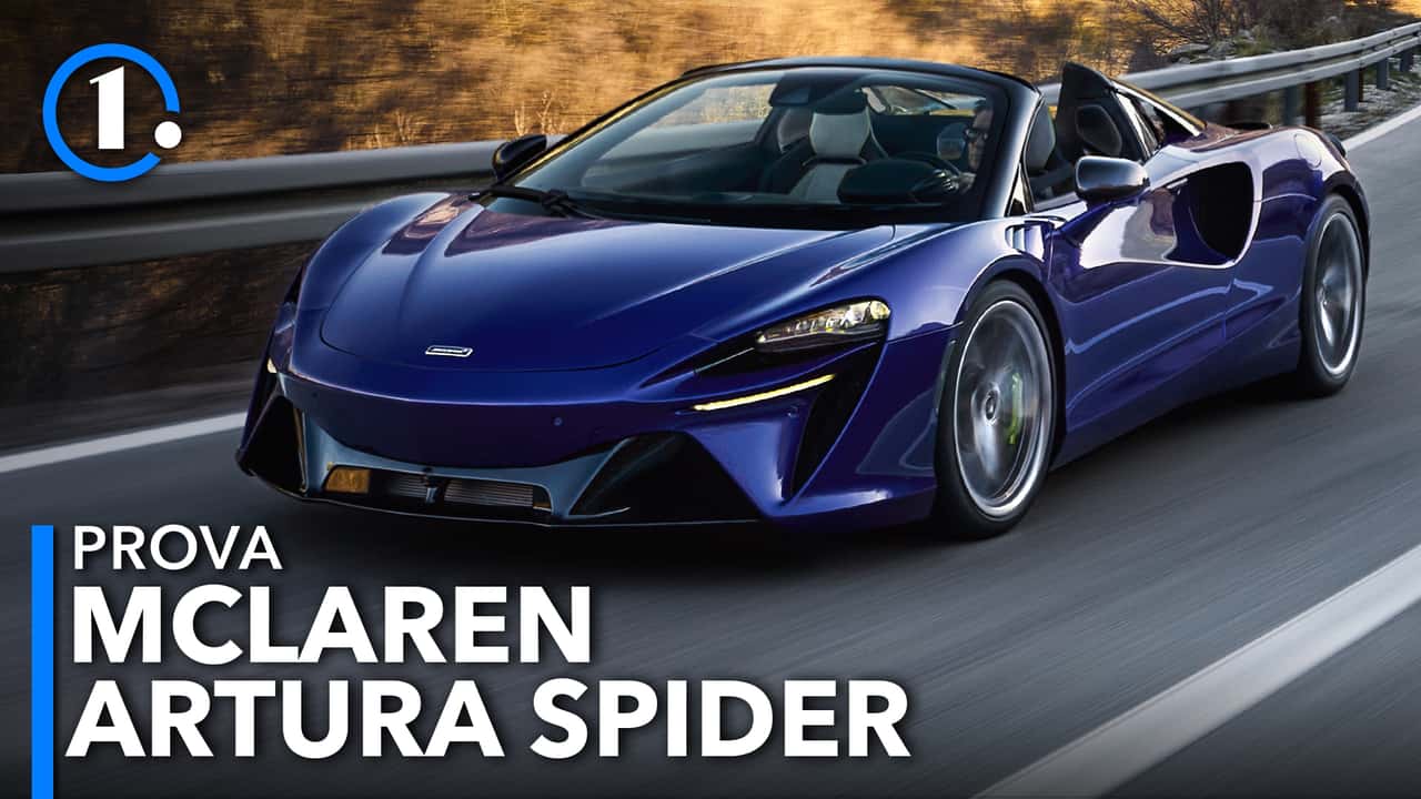 copertina mclaren artura spider