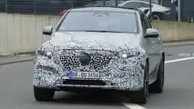 Mercedes GLE Coupe Facelift (2024) Erlkönigfotos