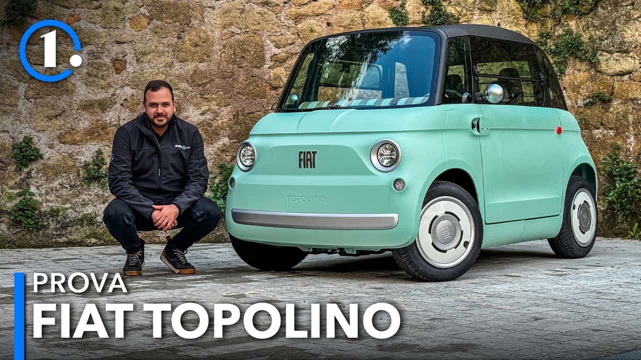 Fiat Topolino, la prova