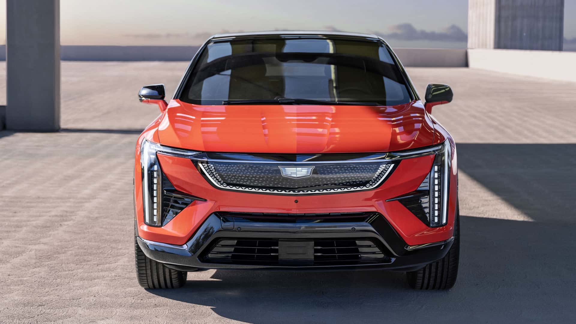 A cadillac suv