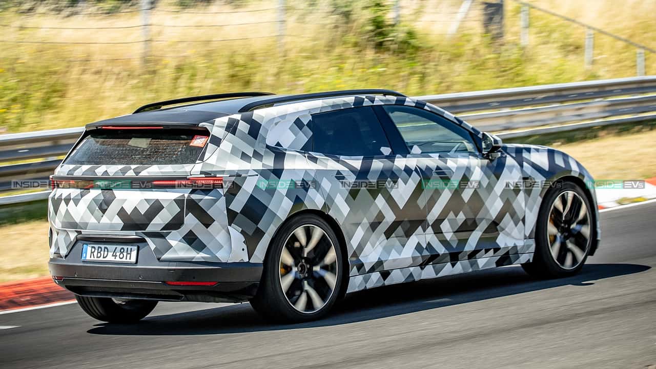 Polestar 4 SUV (2026) Erlkönig am Nürburgring