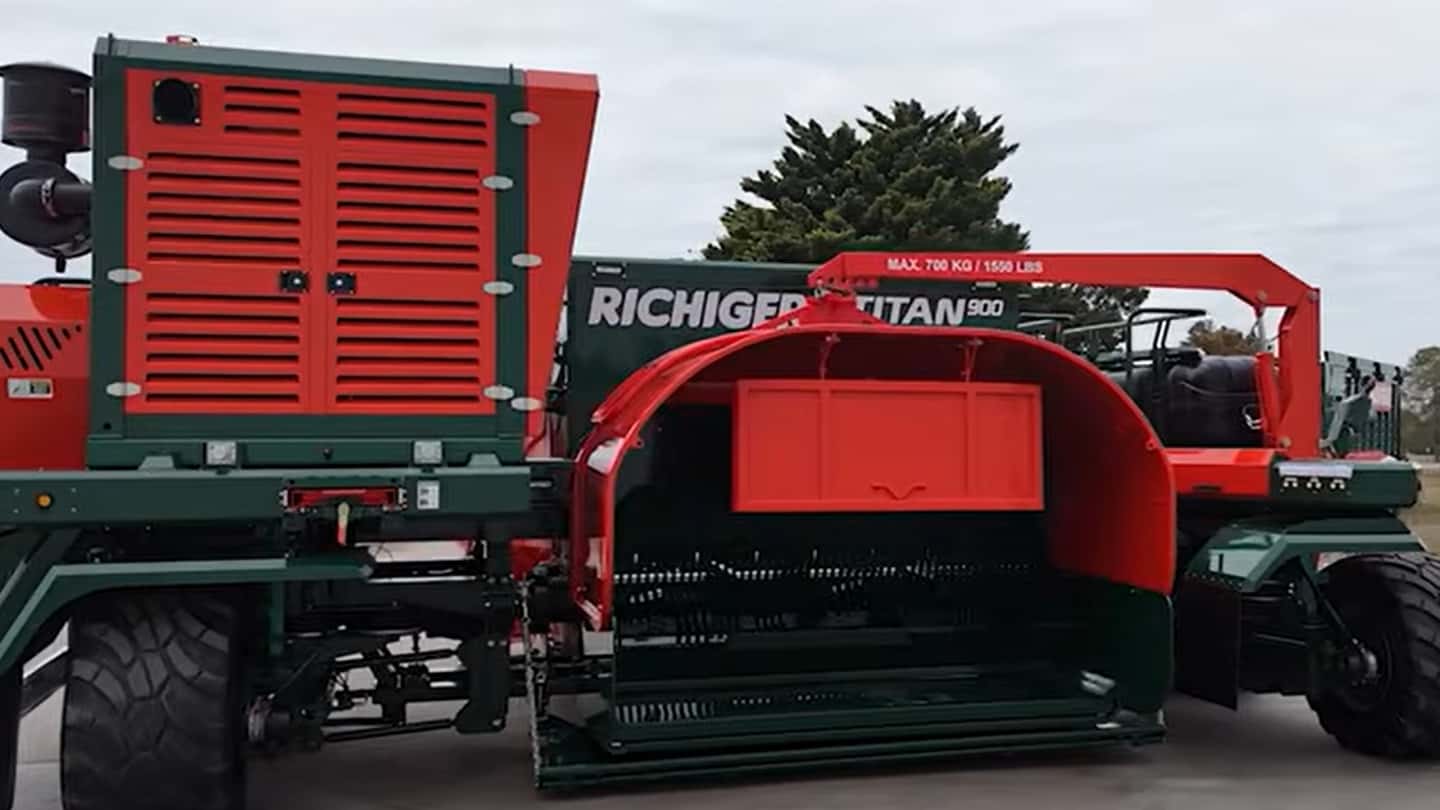 Titan 900 Richiger, foraggiatore ad alta capacità in sacco
