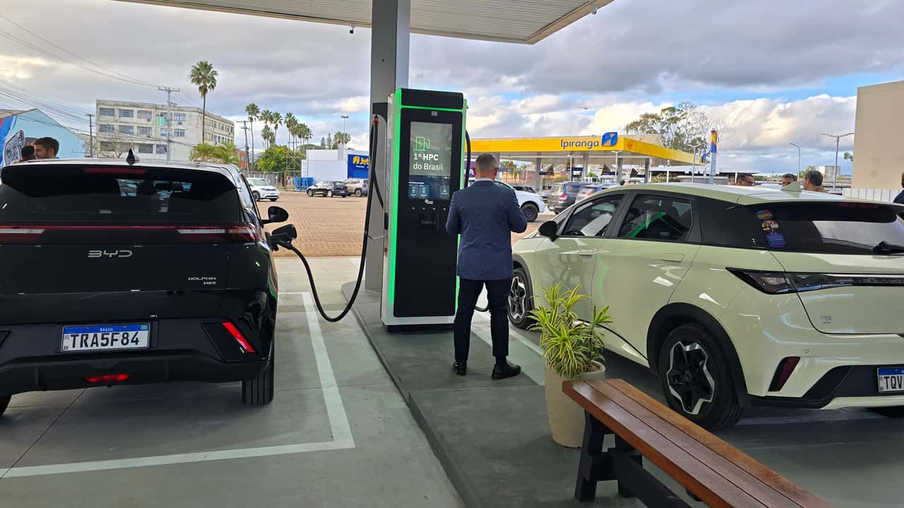 Brasil ganha primeiro carregador ultrarrápido de 480 kW