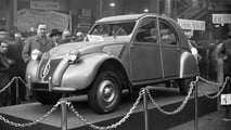 O Citroën 2CV original no Salão de Paris de 1948