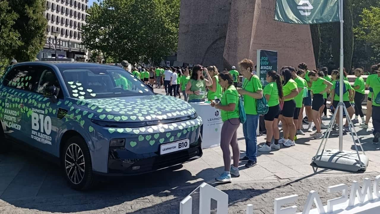 Leapmotor en la Carrera contra el cáncer