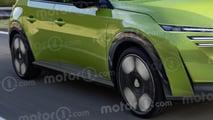 Peugeot 208 (2027), il render di Motor1.com