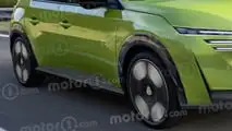 Peugeot 208 (2027), das Motor1.com-Rendering