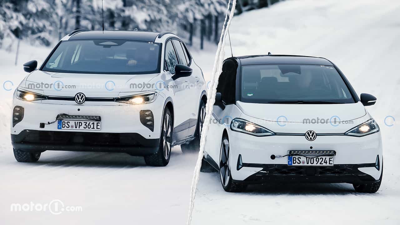 VW ID.3 (2026) Erlkönig und VW ID.4 (2026) Erlkönig 