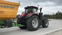 Case IH Optum 2025: test esclusivoin pista in Austria